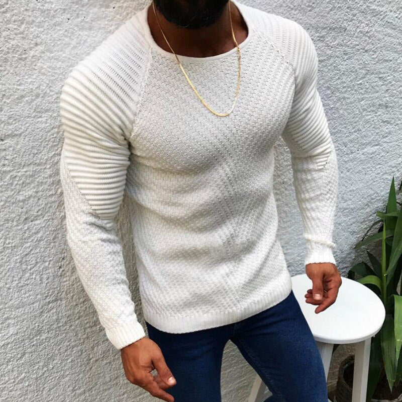 "Jack" Lässiger Strickpullover