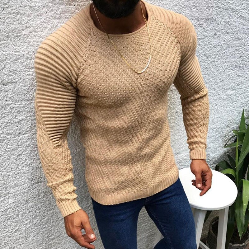 "Jack" Lässiger Strickpullover