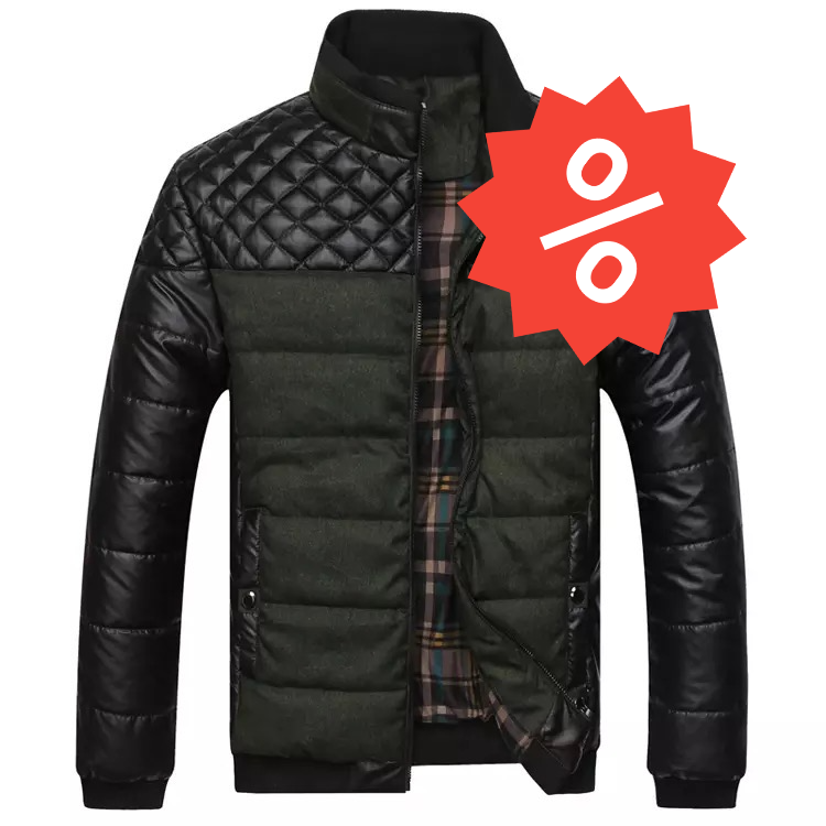 Warm autumn jacket
