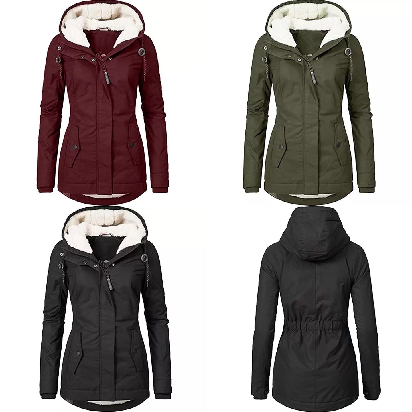 "Silvia" Waterproof Winter Coat