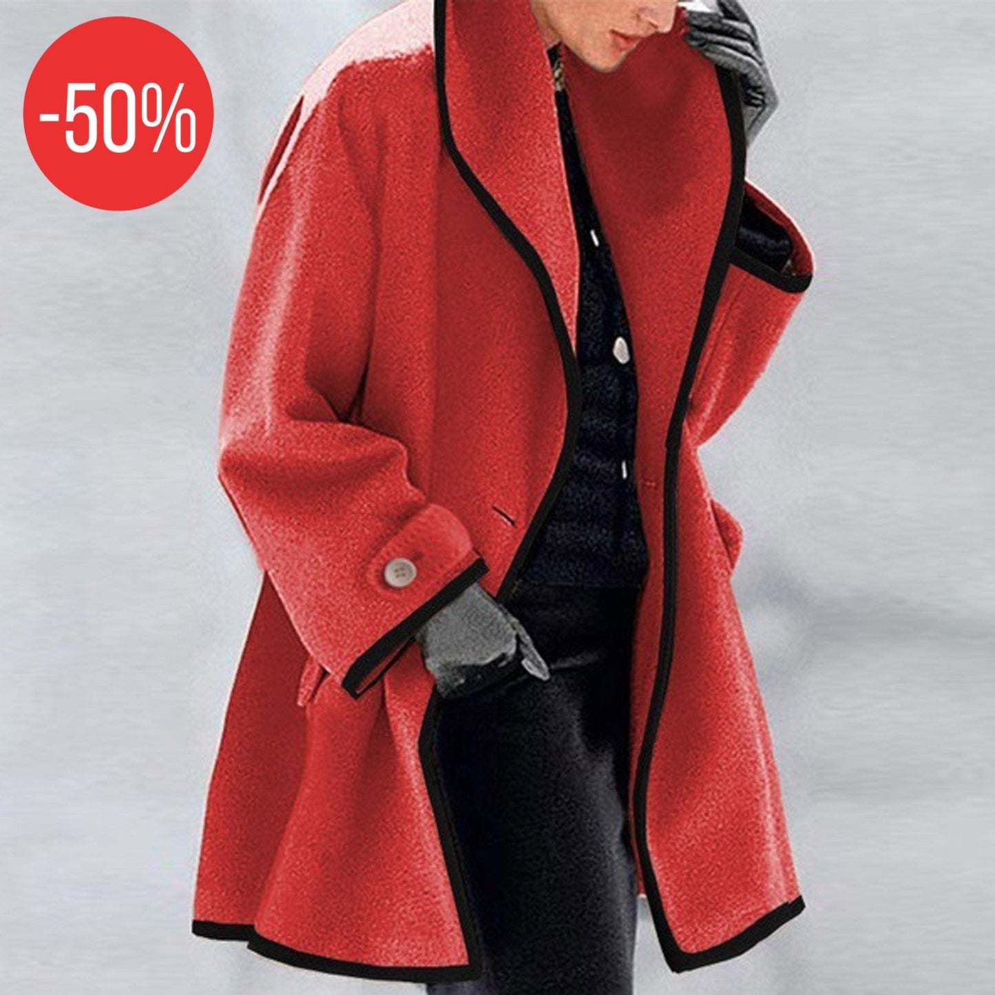 "Fernanda" Designer Trench Winter Coat
