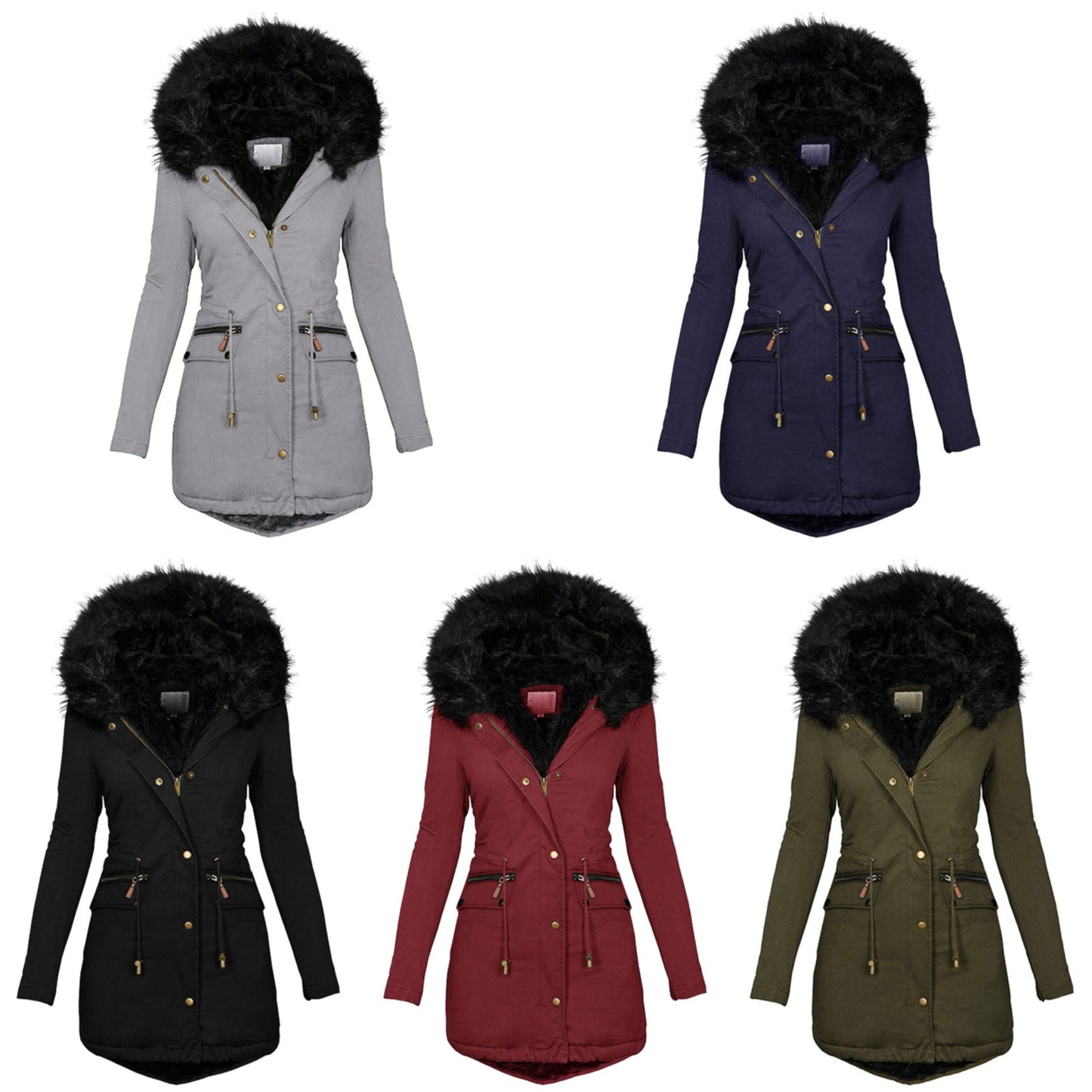 "Emilia" Designer Winter Coat