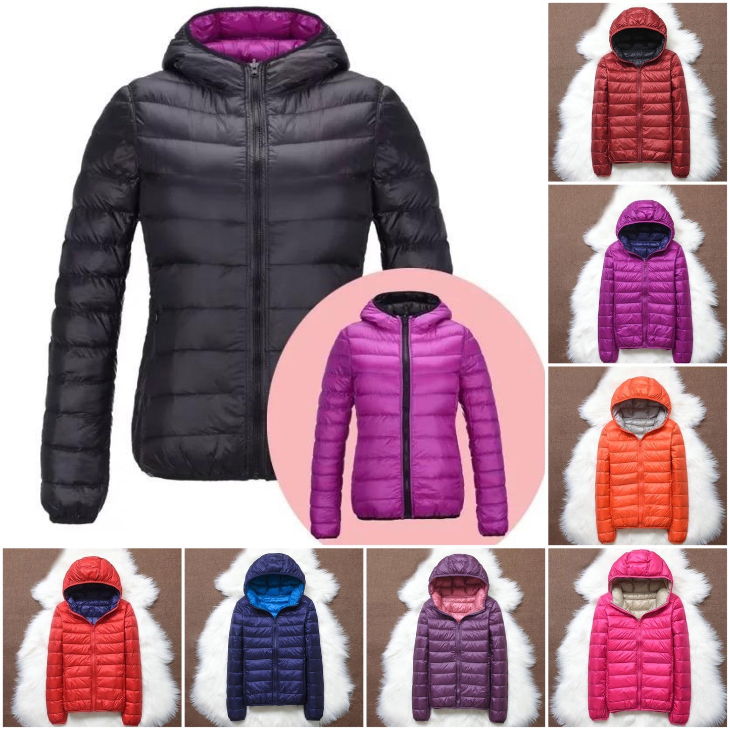 "Isabella" Ultralight 2-in-1 Warm Jacket