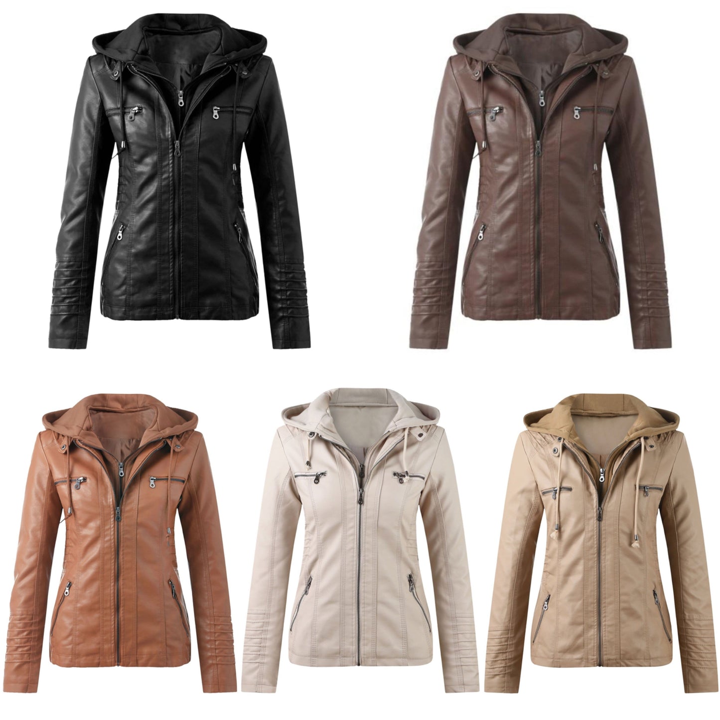 "Stella" Designer Leather Jacket