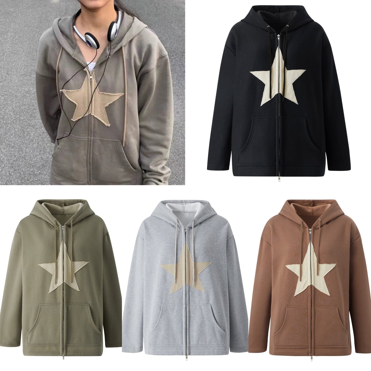 "Vanina" Casual Hoodie
