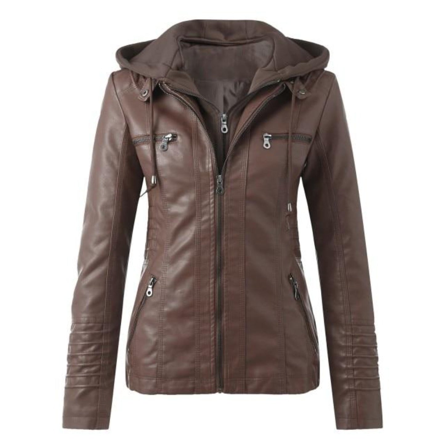 "Stella" Designer Leather Jacket