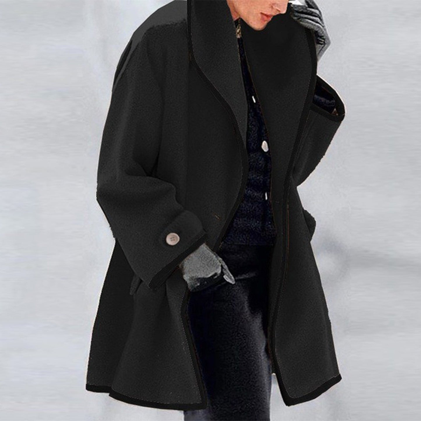 "Fernanda" Designer Trench Winter Coat