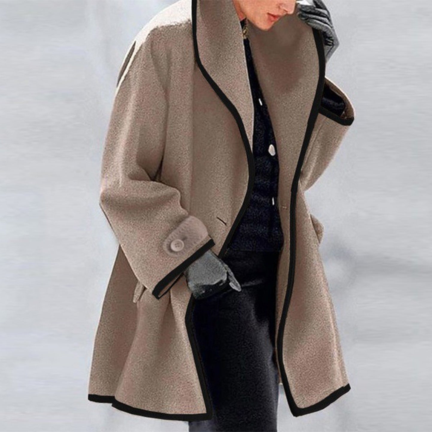 "Fernanda" Designer Trench Winter Coat