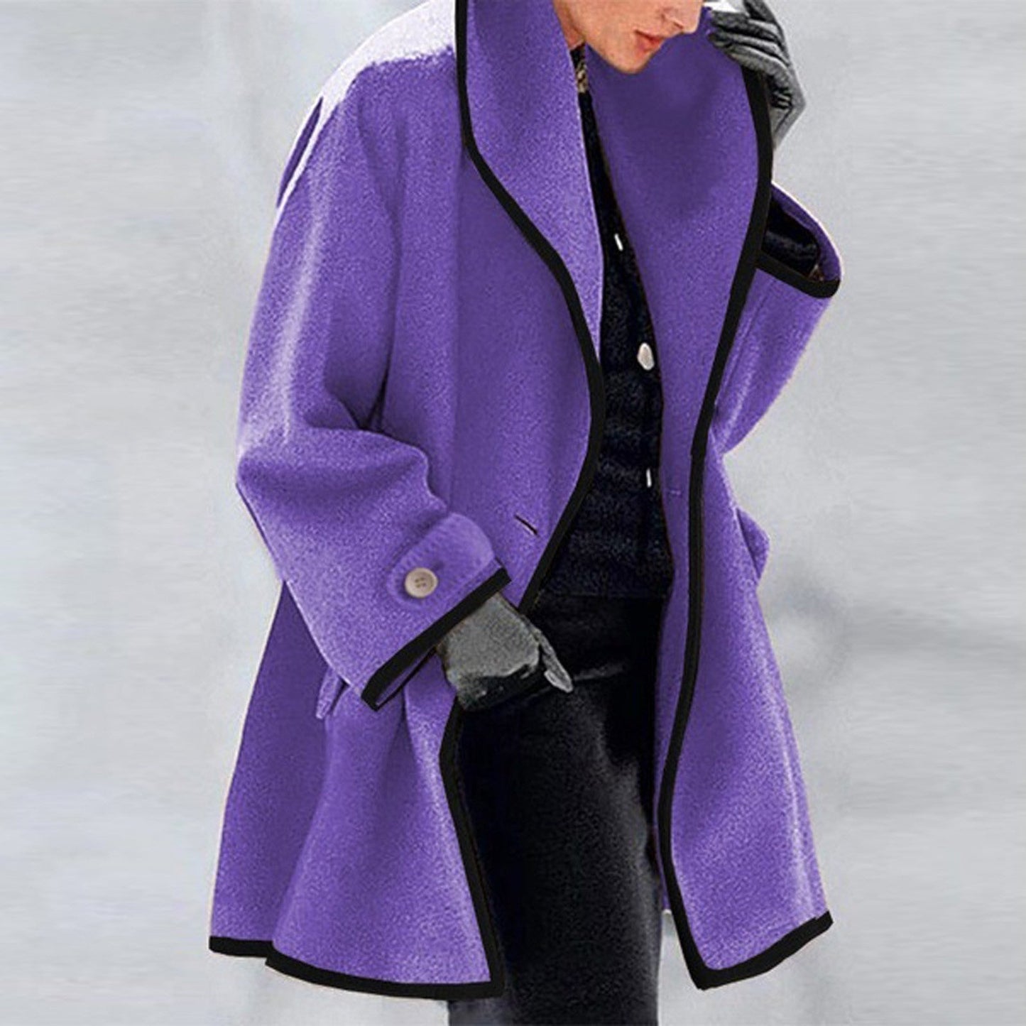 "Fernanda" Designer Trench Winter Coat