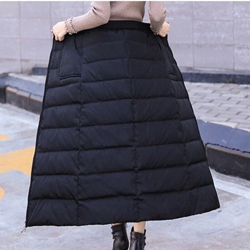 "Evi" Quilted Winter Skirt