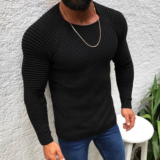 "Jack" Lässiger Strickpullover